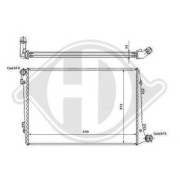8221412 Chladič motora DIEDERICHS