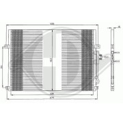 8261200 Kondenzátor klimatizácie DIEDERICHS
