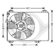 8641403 Ventilátor chladenia motora DIEDERICHS