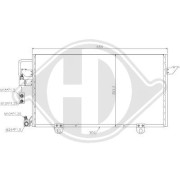 DCC1020 Kondenzátor klimatizácie DIEDERICHS Climate DIEDERICHS