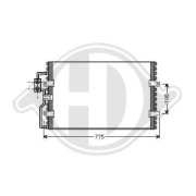 DCC1078 Kondenzátor klimatizácie DIEDERICHS Climate DIEDERICHS