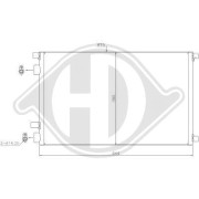 DCC1341 Kondenzátor klimatizácie DIEDERICHS Climate DIEDERICHS
