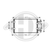 DCC1361 Kondenzátor klimatizácie DIEDERICHS Climate DIEDERICHS