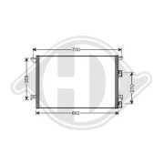 DCC1370 Kondenzátor klimatizácie DIEDERICHS Climate DIEDERICHS
