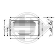 DCC1393 Kondenzátor klimatizácie DIEDERICHS Climate DIEDERICHS