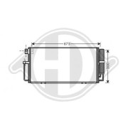DCC1777 Kondenzátor klimatizácie DIEDERICHS Climate DIEDERICHS
