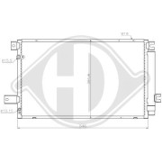 DCC1820 Kondenzátor klimatizácie DIEDERICHS Climate DIEDERICHS