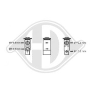 DCE1002 Expanzný ventil klimatizácie DIEDERICHS Climate DIEDERICHS