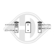DCE1036 Expanzný ventil klimatizácie DIEDERICHS Climate DIEDERICHS