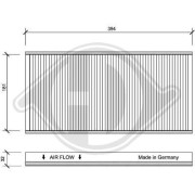 DCI0125 Filter vnútorného priestoru DIEDERICHS Climate DIEDERICHS