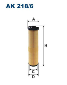 AK 218/6 Vzduchový filter FILTRON