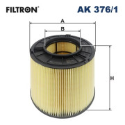 AK 376/1 Vzduchový filter FILTRON