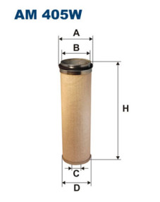 AM 405W Filter sekundárneho vzduchu FILTRON