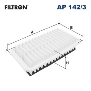 AP 142/3 Vzduchový filter FILTRON