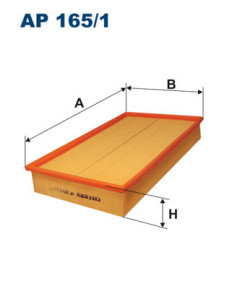 AP 165/1 Vzduchový filter FILTRON