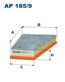 AP 185/9 Vzduchový filter FILTRON