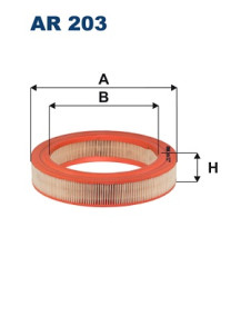 AR 203 Vzduchový filter FILTRON