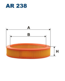 AR 238 Vzduchový filter FILTRON