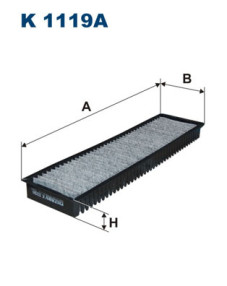 K 1119A Filter vnútorného priestoru FILTRON