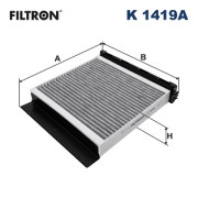 K 1419A Filter vnútorného priestoru FILTRON