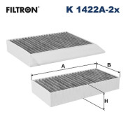 K 1422A-2x Filter vnútorného priestoru FILTRON