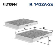 K 1432A-2x Filter vnútorného priestoru FILTRON