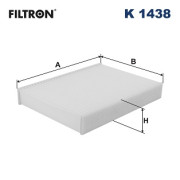 K 1438 Filter vnútorného priestoru FILTRON