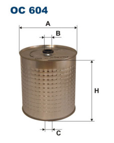 OC 604 Olejový filter FILTRON