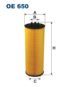 OE 650 Olejový filter FILTRON