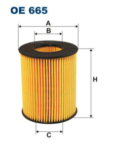 OE 665 Olejový filter FILTRON