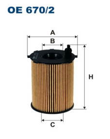 OE 670/2 Olejový filter FILTRON