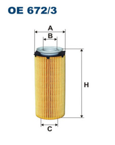 OE 672/3 Olejový filter FILTRON