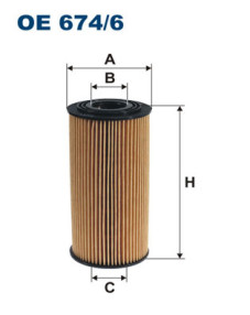 OE 674/6 Olejový filter FILTRON
