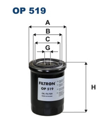 OP 519 Olejový filter FILTRON
