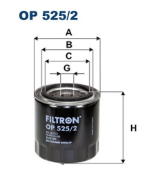 OP 525/2 Olejový filter FILTRON