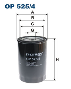 OP 525/4 Olejový filter FILTRON