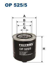 OP 525/5 Olejový filter FILTRON