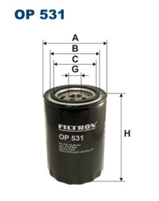 OP 531 Olejový filter FILTRON