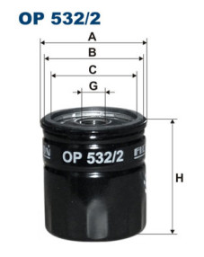 OP 532/2 Olejový filter FILTRON