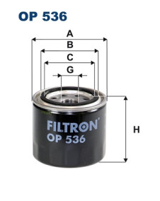 OP 536 Olejový filter FILTRON