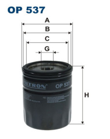 OP 537 Olejový filter FILTRON