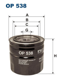OP 538 Olejový filter FILTRON