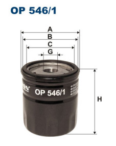 OP 546/1 Olejový filter FILTRON