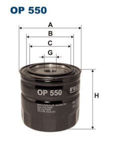 OP 550 Filter pracovnej hydrauliky FILTRON