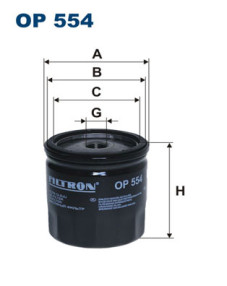 OP 554 Olejový filter FILTRON