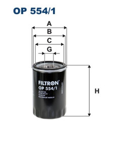 OP 554/1 Olejový filter FILTRON