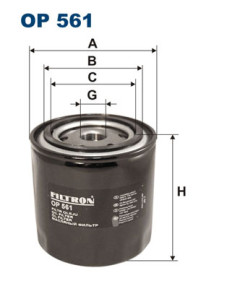 OP 561 Olejový filter FILTRON