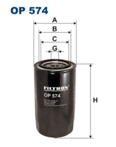 OP 574 Olejový filter FILTRON