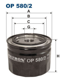 OP 580/2 Olejový filter FILTRON