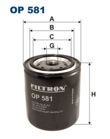 OP 581 Filter pracovnej hydrauliky FILTRON